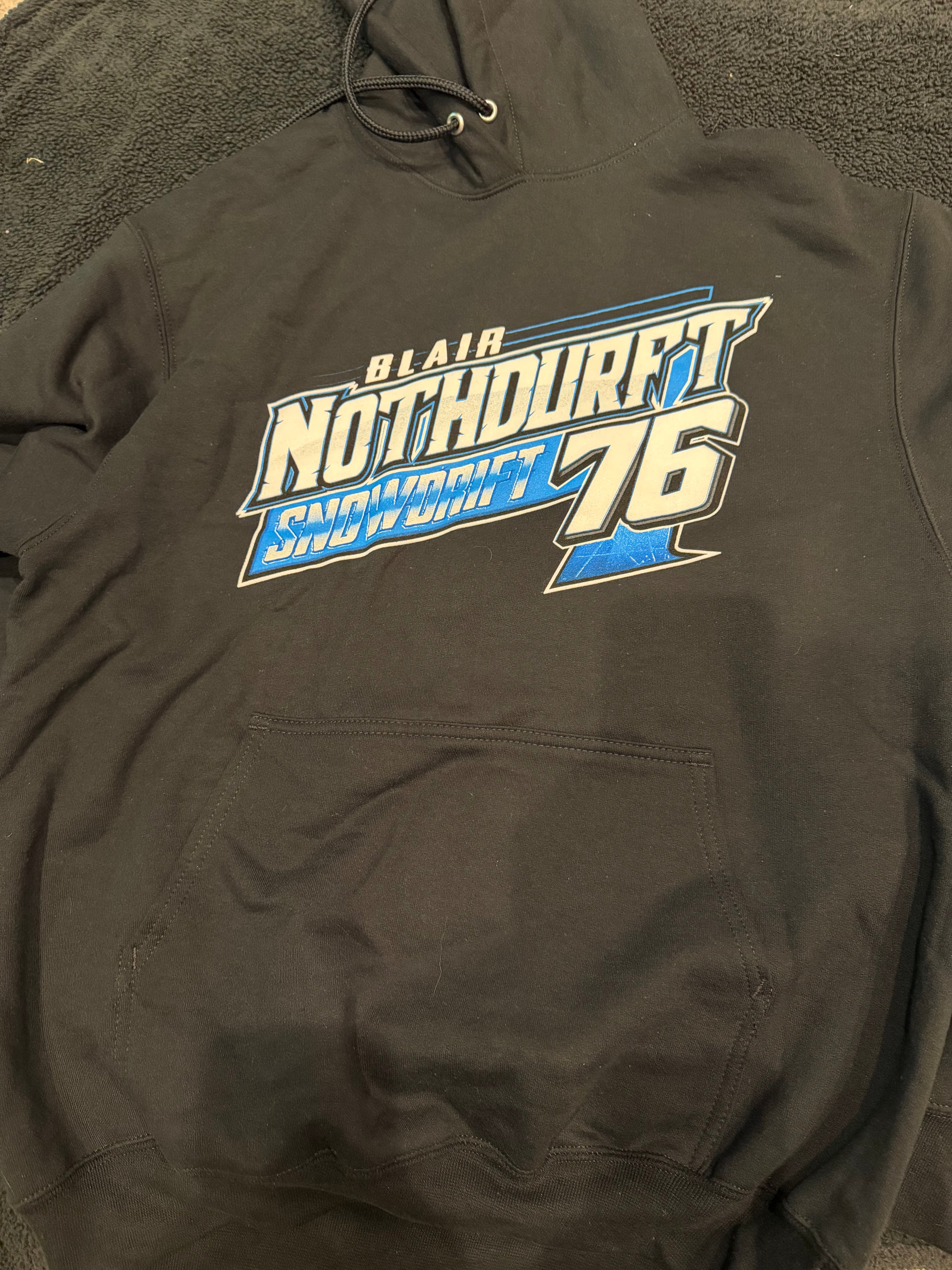 Black Hooded Sweatshirt
